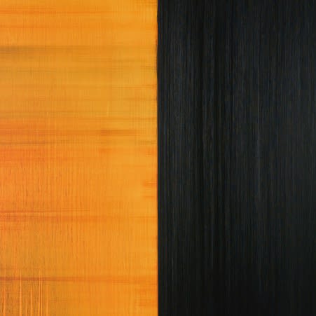 Callum Innes - Lamp Black Magenta, 2025