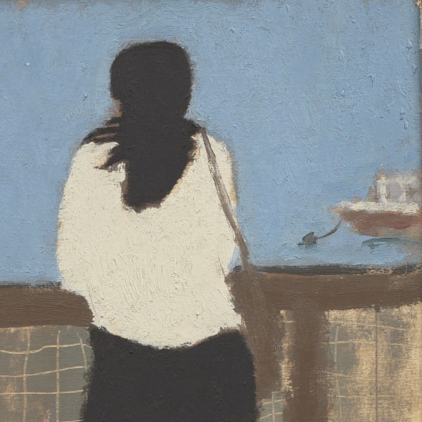 John Joseph Mitchell - Canoer at dusk, 2025