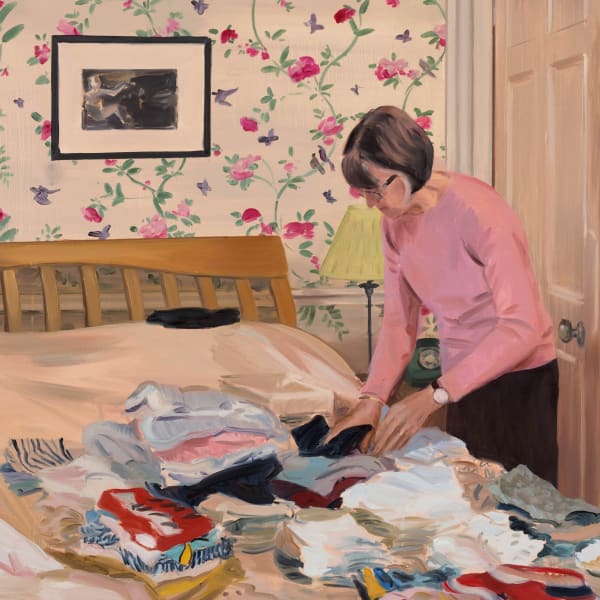 Caroline Walker - Changeover Day, Bedding, 2025