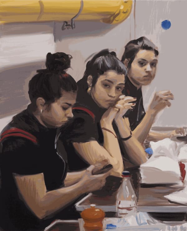 Installation view of Caroline Walker: 'Women's Work', MAC, Birmingham. Photograph: Tom Bird