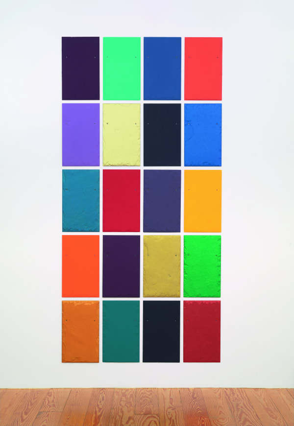 Winston Roeth, 'Easy Rider CJS', 2009, Tempura on slate tiles, 263.5 x 129.4 cm © Winston Roeth