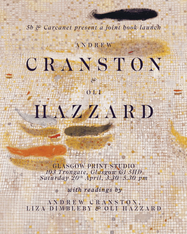 Andrew Cranston - Book Launch - Galerie 5b