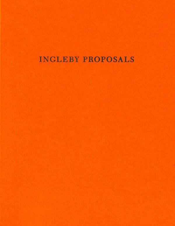 Peter Liversidge: Ingleby Proposals