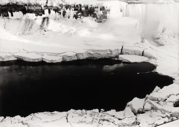 Thomas Joshua Cooper, Along the Frozen Rimtop of Horseshoe Falls—The Niagara Falls Basin and the Niagara River, Niagara Falls, Ontario,...
