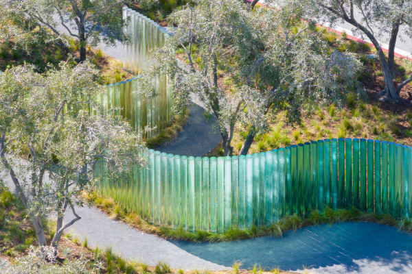 “Mirage” by Katie Paterson and Zeller & Moye, 2023 Commissioned by Apple Photo © Iwan Baan, 2023