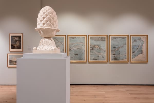 Installation view, Landscape and Imagination, 2024, Compton Verney. Photo by Jamie Woodley.