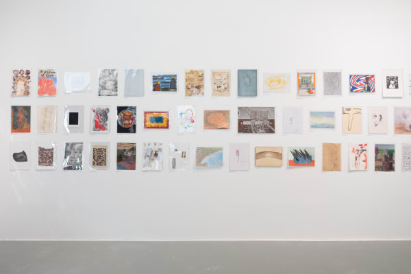 Installation view of Drawing Biennial 2024, Drawing Room. Photograph: BJ Deakin Photography.