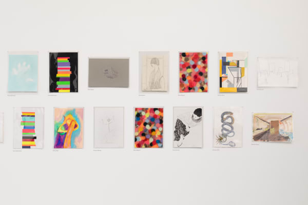 Installation view of Drawing Biennial 2024, Drawing Room. Photograph: BJ Deakin Photography.