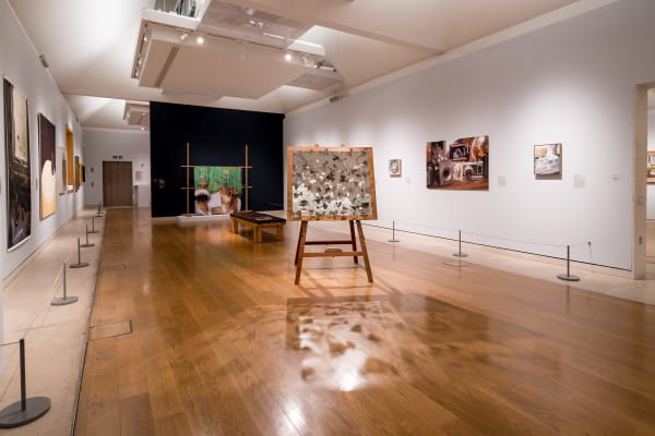 Installation view of 'The Shape of Things: Still Life in Britain' at Pallant House Gallery, Chichester, 11 May - 20 October 2024. Photograph by Joe Low.