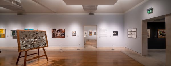 Installation view of 'The Shape of Things: Still Life in Britain' at Pallant House Gallery, Chichester, 11 May - 20 October 2024. Photograph by Joe Low.