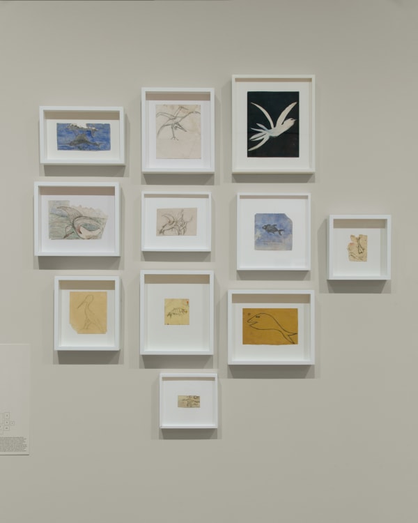 Installation View, 'Frank Walter: To Capture a Soul’, 21 June - 15 September, 2024, The Drawing Center, New York. Photographs by Daniel Terna.