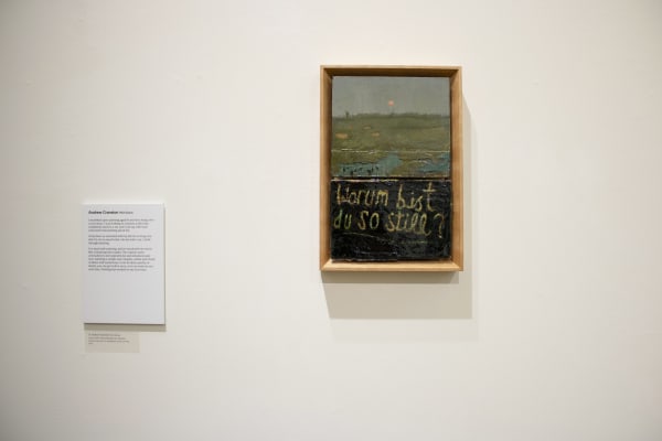 Installation view, 'Frontiers: Painting in Scotland Now' at The Royal Scottish Academy, 2024. Photograph by Emily Randall. Courtesy of Royal Scottish Academy.