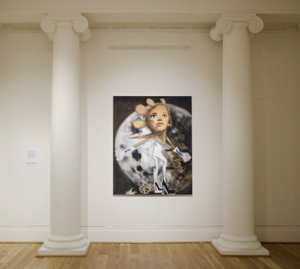 Installation view, 'Frontiers: Painting in Scotland Now' at The Royal Scottish Academy, 2024. Photograph by Emily Randall. Courtesy of Royal Scottish Academy.