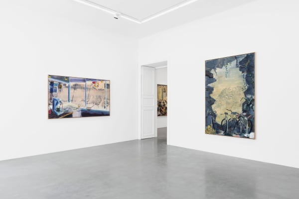 Installation View, Nick Goss, 'Isle of Thanet', 2024, Perrotin, Paris. Photograph Tanguy Beurdeley. Courtesy of Perrotin, Paris.