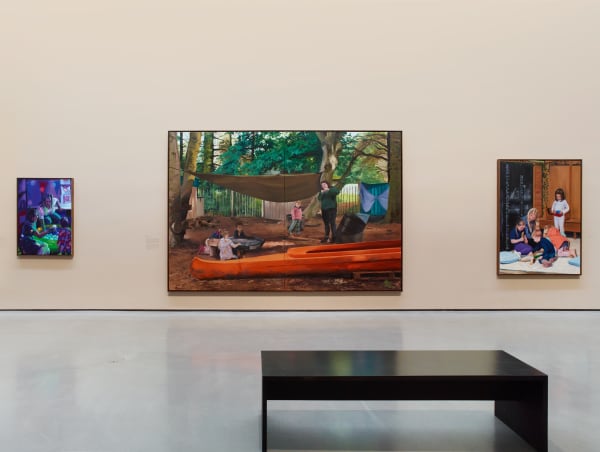 Installation view, 'Mothering', 2025. The Hepworth Wakefield. Image Courtesy of the Artist and The Hepworth Wakefield. Photograph: Michael Pollard.