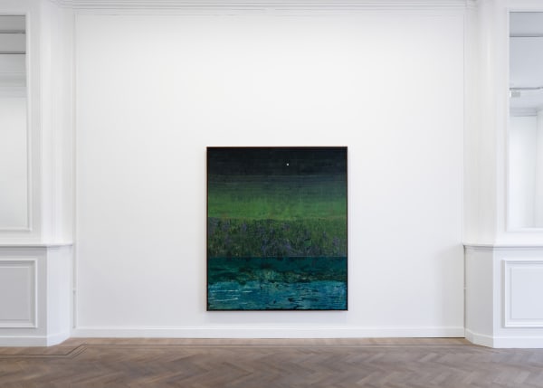 Installation view, 'Swimming' curated by Russell Tovey, Grimm Amsterdam, 2024. Photograph: Jonathan de Waart. Image Courtesy of the Artists and GRIMM, Amsterdam, London, New York.