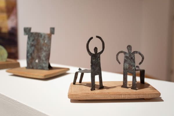 Installation view, 'Linger', 2025, Hafnafjordur Centre of Culture and Fine Art. Photograph: Leifur Wilberg Orrason.