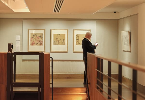 "Li Jin with Roger Law: Simple Pleasures" installation view “有情皆乐：李津与罗杰·劳”展览现场