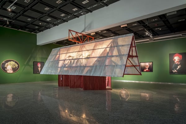 Installation view of the exhibition Enfermedades Preciosas by Cecilia Avendaño at Sala de Arte CCU. Santiago, October 2019. Credit: Sebastián González, courtesy of Isabel Croxatto Galería.