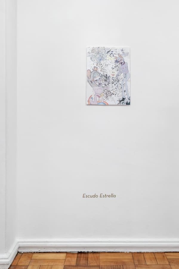 Installation view of the exhibition Blanco Universal by Carolina Muñoz at Isabel Croxatto Galería. Santiago, August 2019. Credit: Sebastián González, courtesy of Isabel Croxatto Galería.