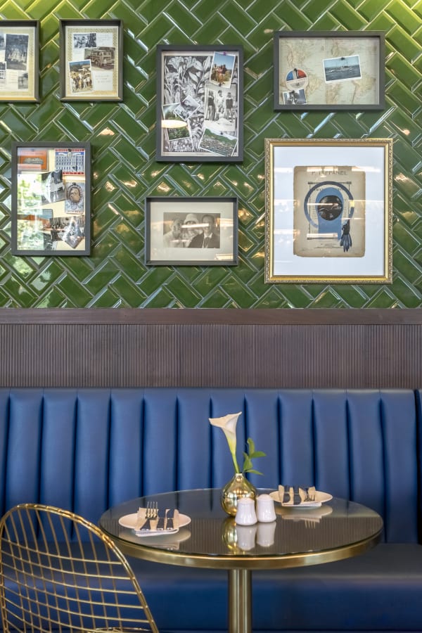 Installation view of the group show Festín de Arte #20, presented by Isabel Croxatto Galería at Hotel Bidasoa in Santiago, Chile. November 2018. Photo: Sebastián González.