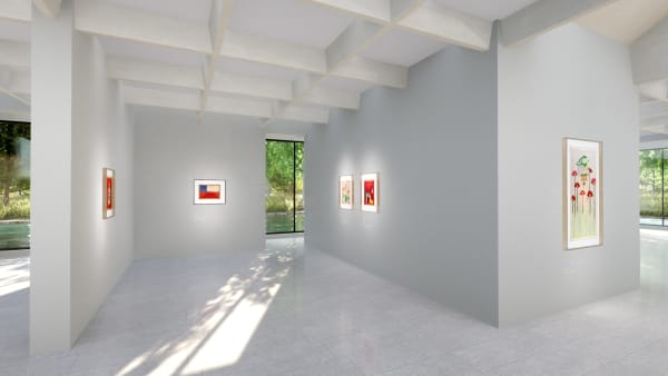 Virtual installation view of the exhibition Ex Post by Paloma Castillo, presented by Isabel Croxatto Galería at ICG+. November, 2020. Credit: deeptime.art, courtesy of Isabel Croxatto Galería.