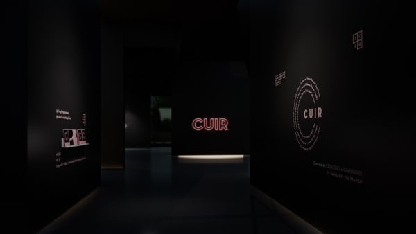Virtual installation view of CUIR | Curated by Chiachio & Giannone.