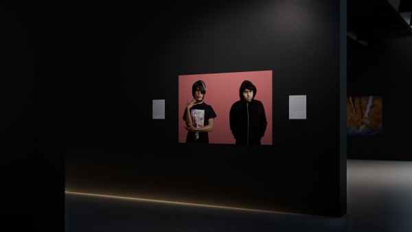 Virtual installation view of CUIR | Curated by Chiachio & Giannone.