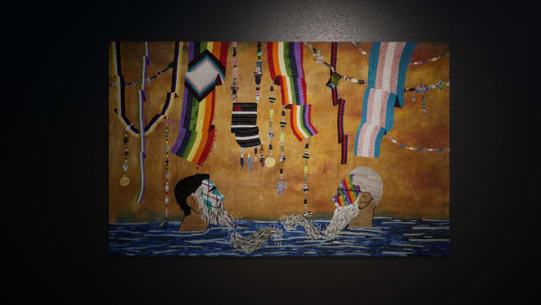 Virtual installation view of CUIR | Curated by Chiachio & Giannone.