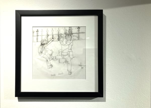 Installation view of the exhibition The Yellow Brick Road by Víctor Castillo, presented by Isabel Croxatto in Santiago, Chile, August 2021. Credit: Nicolás de Sarmiento. Courtesy of Isabel Croxatto Galería.