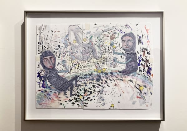 Installation view of the exhibition Un Color Tiene Muchos Rostros by Carolina Muñoz, presented by Isabel Croxatto Galería in Santiago, Chile. September 2021. Photo: Nicolás de Sarmiento, courtesy of Isabel Croxatto Galería.