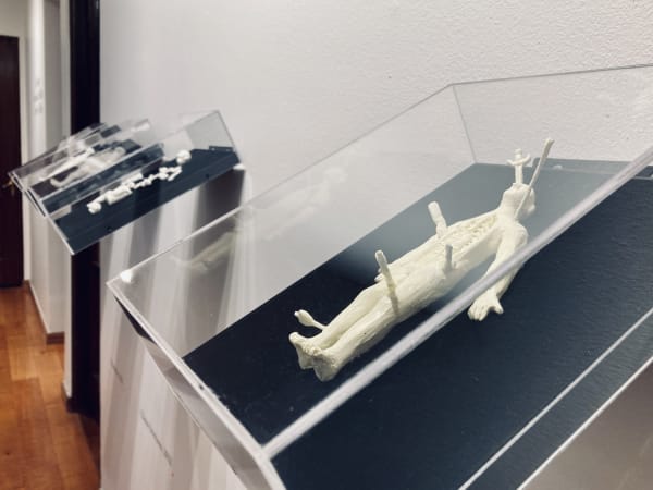 Installation view of Ex-Voto, solo exhibition by Fernanda Núñez. Isabel Croxatto Galería. Santiago, Chile. April - May 2022. Photo: Nicolás de Sarmiento.