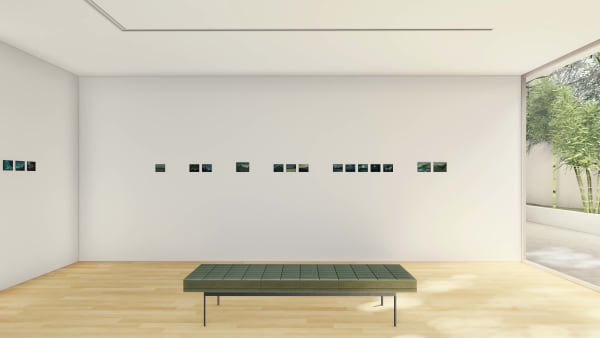 Digital installation view of El Turista, online exclusive solo show by Coco González Lohse at Isabel Croxatto Galería, April 2020. Credit: Max Olivares, courtesy of Isabel Croxatto Galería.