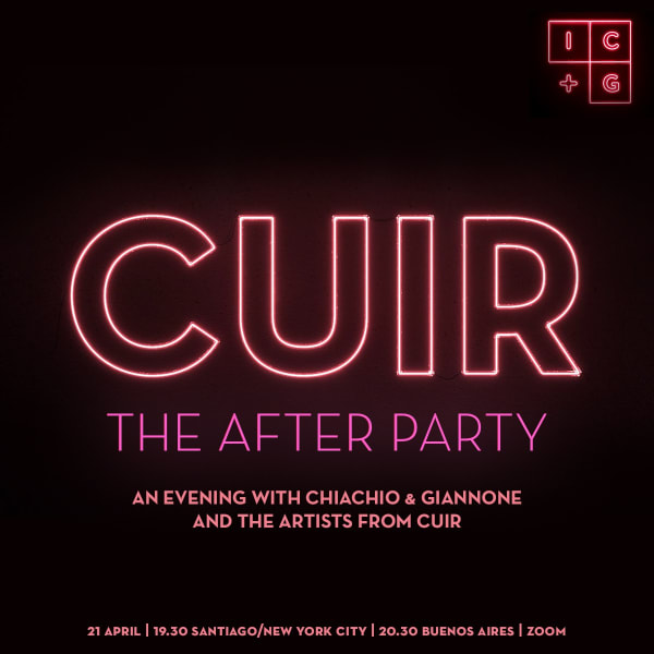 CUIR: The After Party, an evening with Chiachio & Giannone