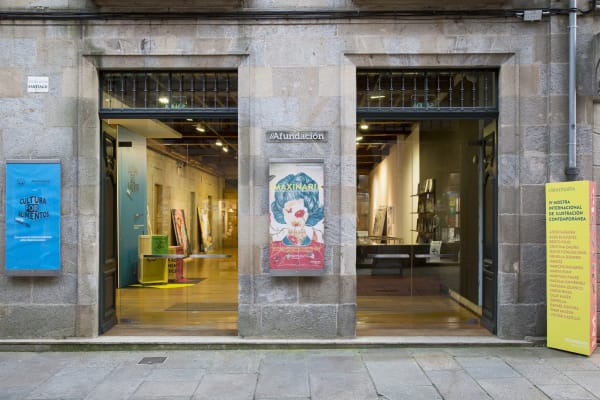 Installation view of IMAXINARIA in Afundación, Santiago de Compostela, Spain.
