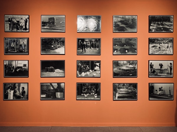 Installation view of Artistas del Desplazamiento, group exhibition curated by Jorge Padilla. Galería Artespacio. Santiago, Chile. June 2022. Photo: Nicolás...