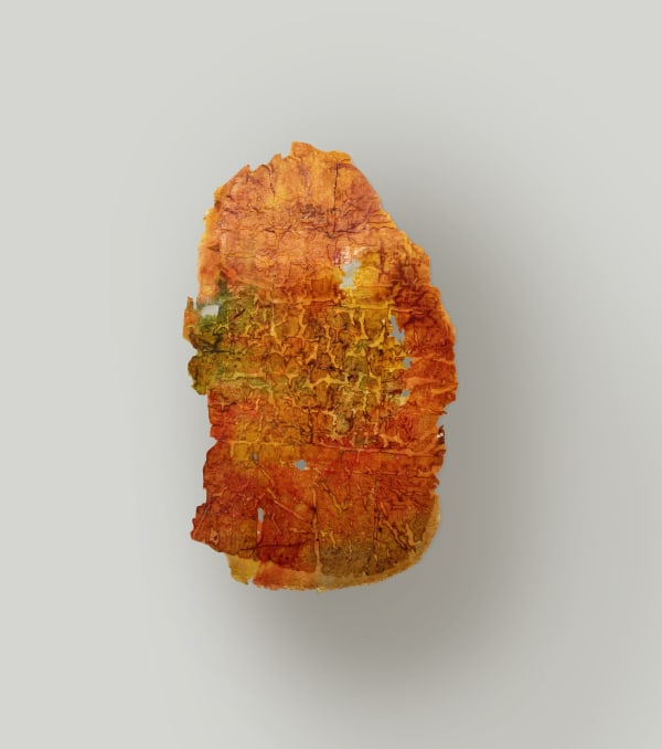 Paula Blanco Atravesar a cueva (Lo que te diga Bustillo), 2024 Mixed media and fiber-glass 132 x 78 cm