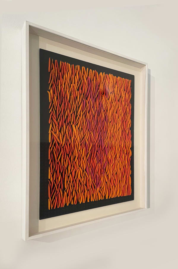 Paz Pérez Ramos S/F 2, 2024 Hand-cut cardboard inserted into foam board 70 x 50 cm