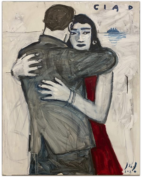 Javier de Juan Ciao, 2020 Acrilic on canvas 100 x 73 cms