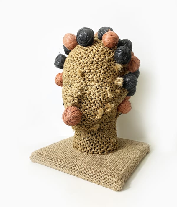 Nanon Morsink Bag Lady, 2020 Mixed media 34 x 25 x 25 cms