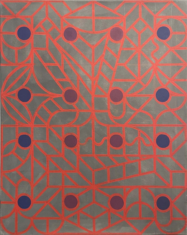 Jose María Bermejo Message number 4, 2018 Mixed media on canvas 92 x 73