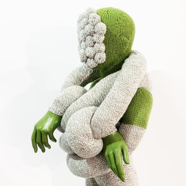 Nanon Morsink El toque (verde), 2019 Mixed media 115 x 170