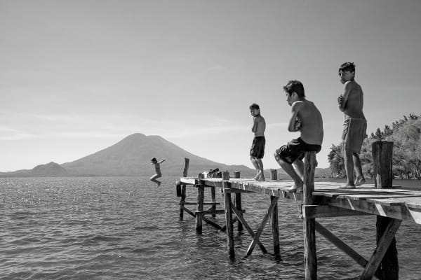 Against the volcano