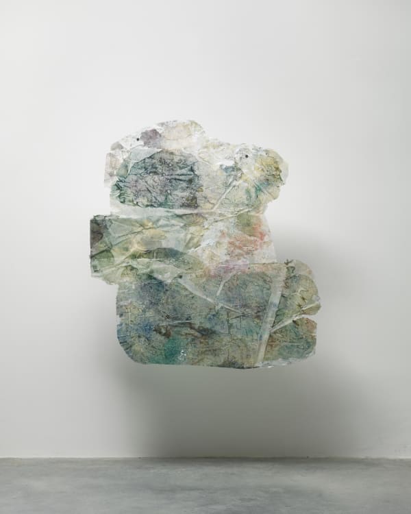 Paula Blanco Nube, 2025 Mixed media and fiber-glass 150 x 138 cm