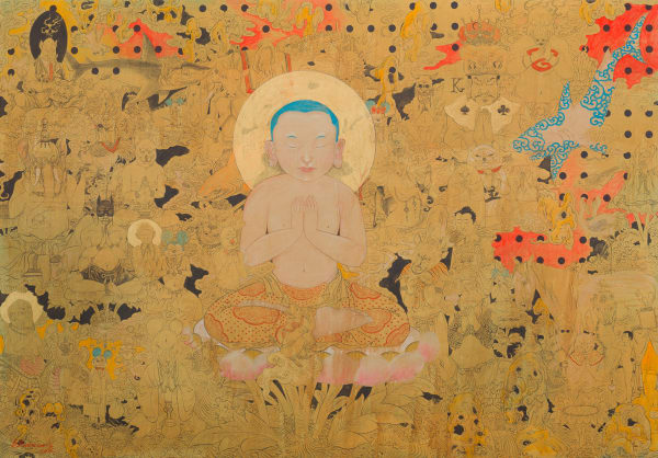 Little Buddha, 2016 by Baatarzorig Batjargal
