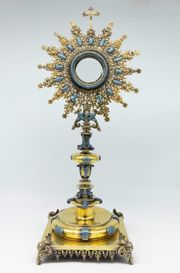 Monstrance with Enamels