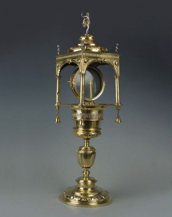 Mexican Silver-gilt Monstrance