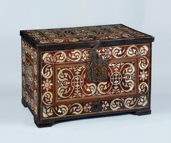 Enconchado Trunk, 17th century