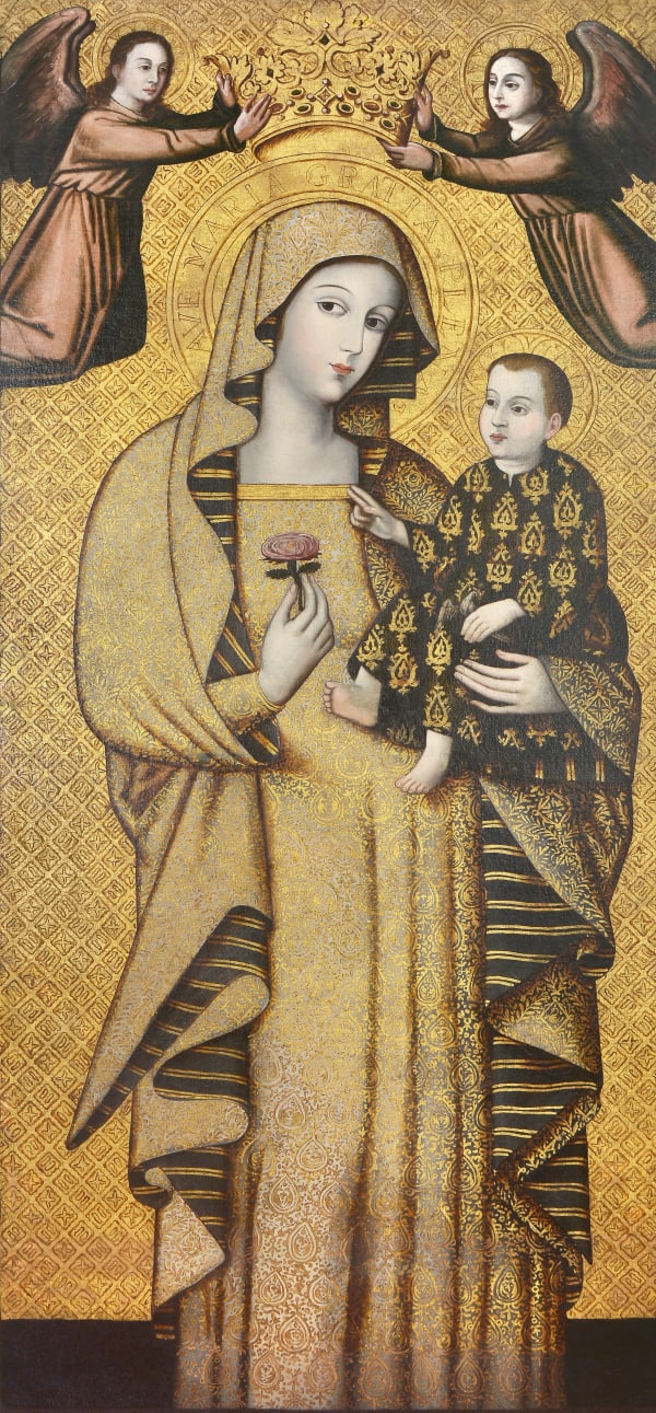 The Virgin of Antigua, Peruvian Viceroyalty, 17th century