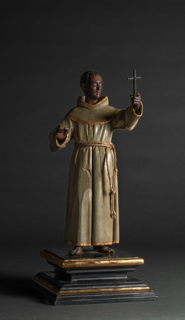 Estéban de Ágreda attr. (La Rioja, 1759 - Madrid, 1842), Saint Benedict of Palermo, ca. 1807 - 1825